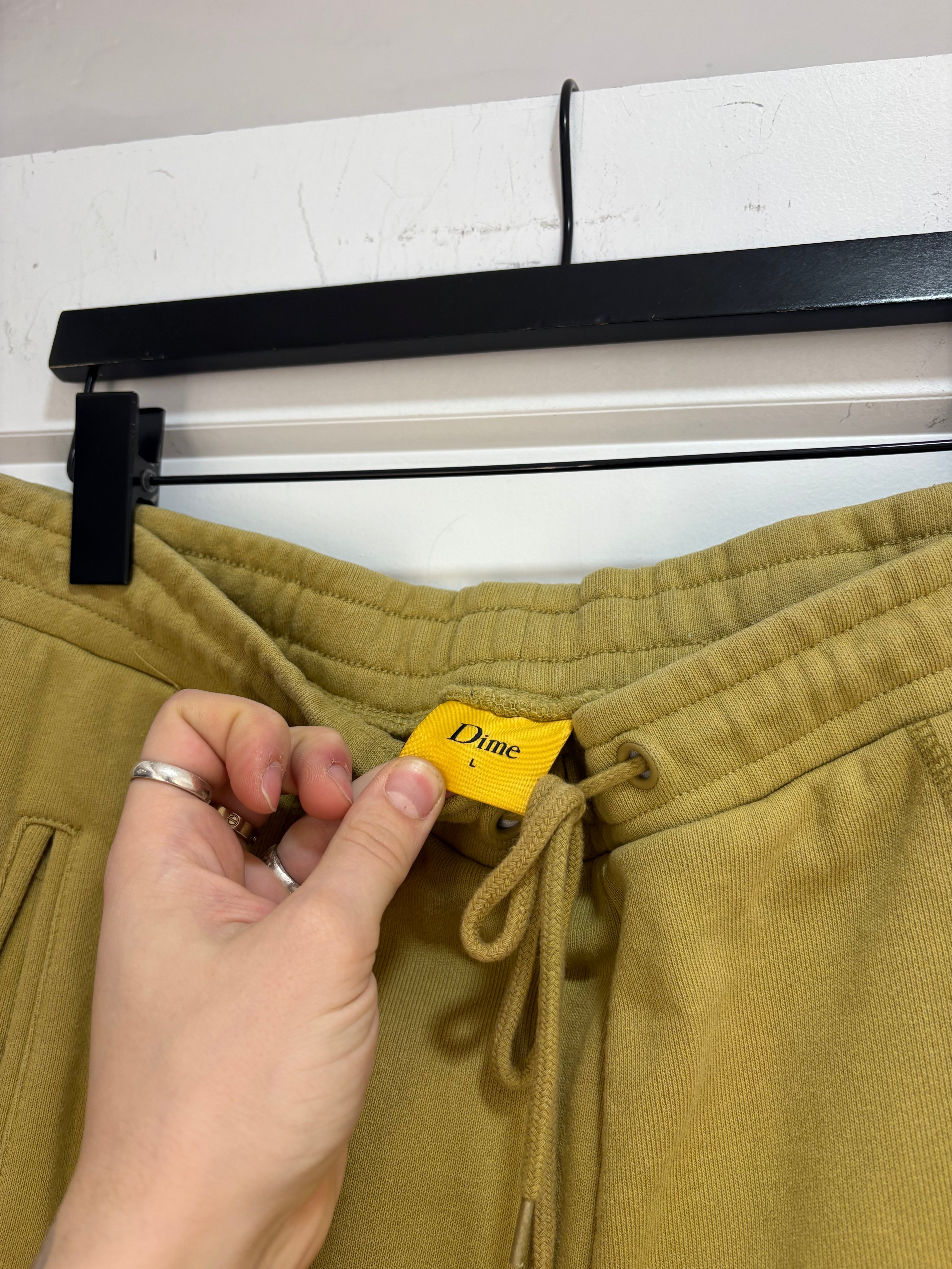 Dime Mustard sweatpants - size L