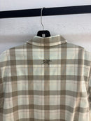 Arcteryx plaid button up shirt - size L