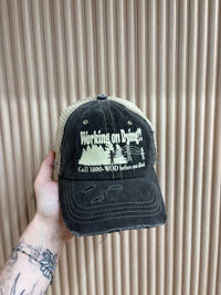 New Drain gang working on dying trucker cap