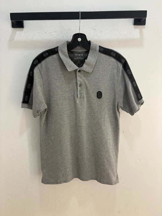 Coach grey polo - size S