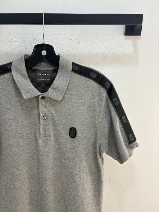 Coach grey polo - size S