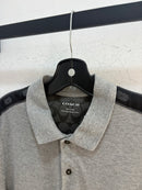 Coach grey polo - size S