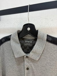 Coach grey polo - size S
