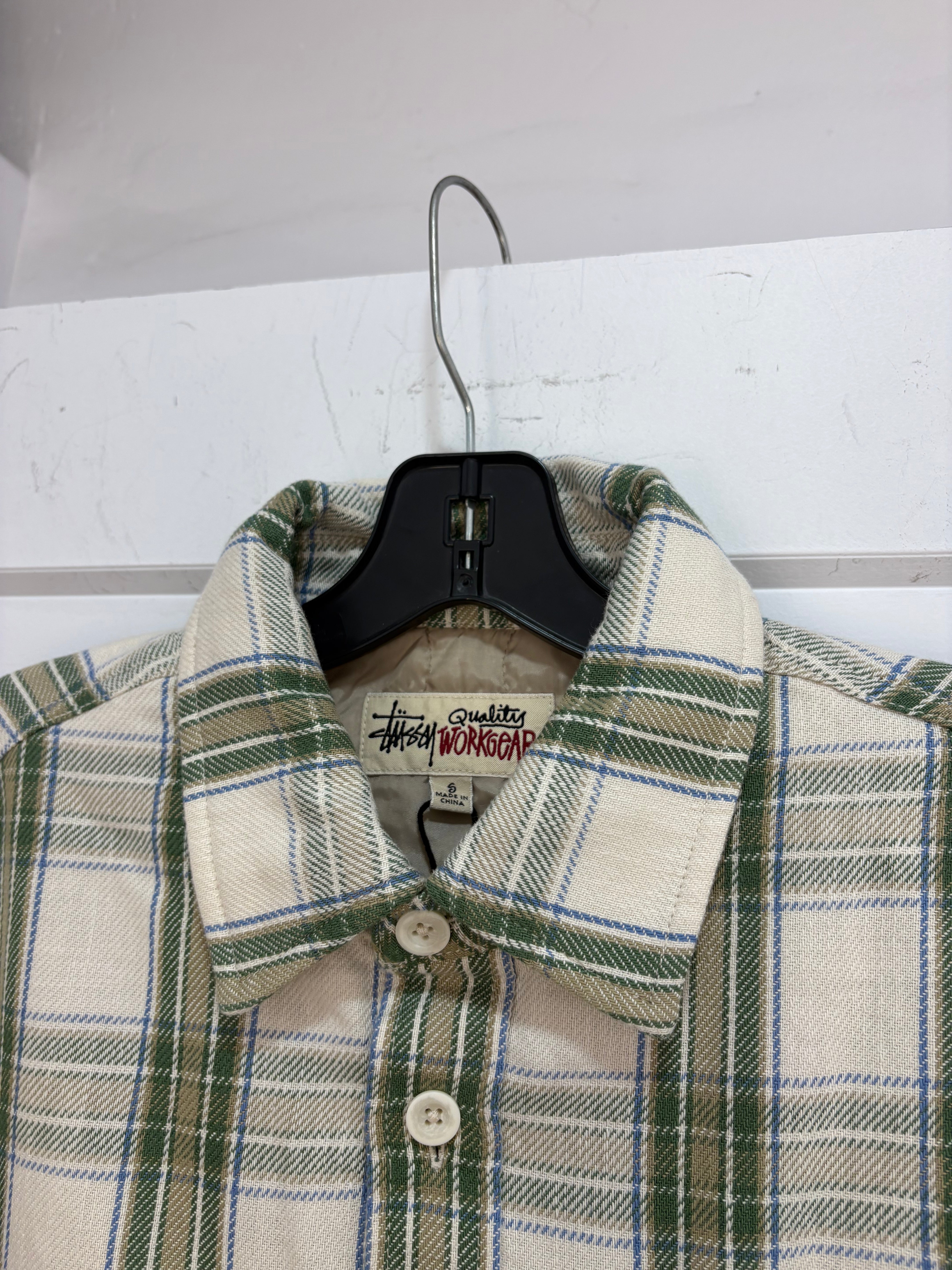 New Stussy LAU Plaid overshirt - size S