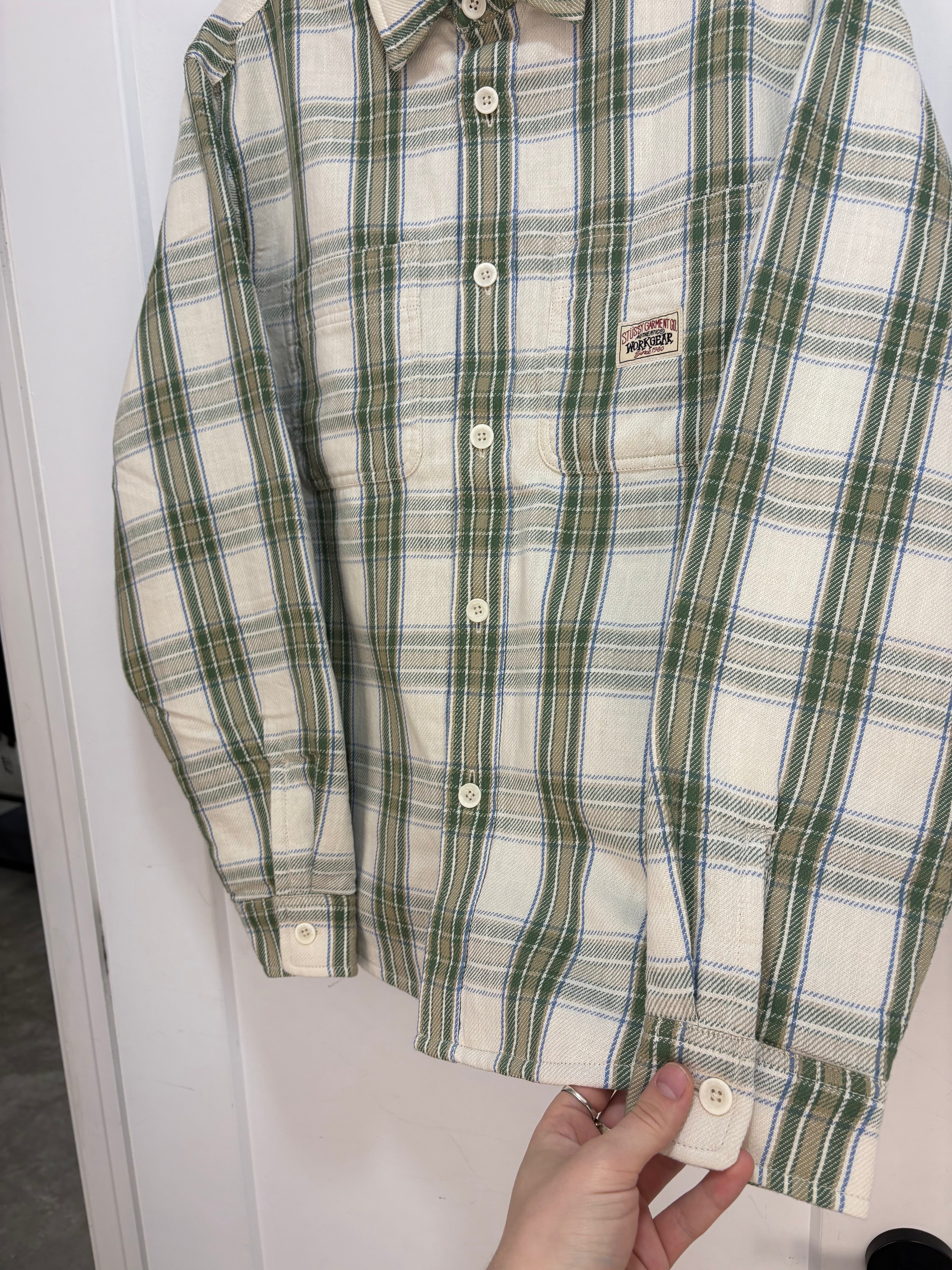 New Stussy LAU Plaid overshirt - size S