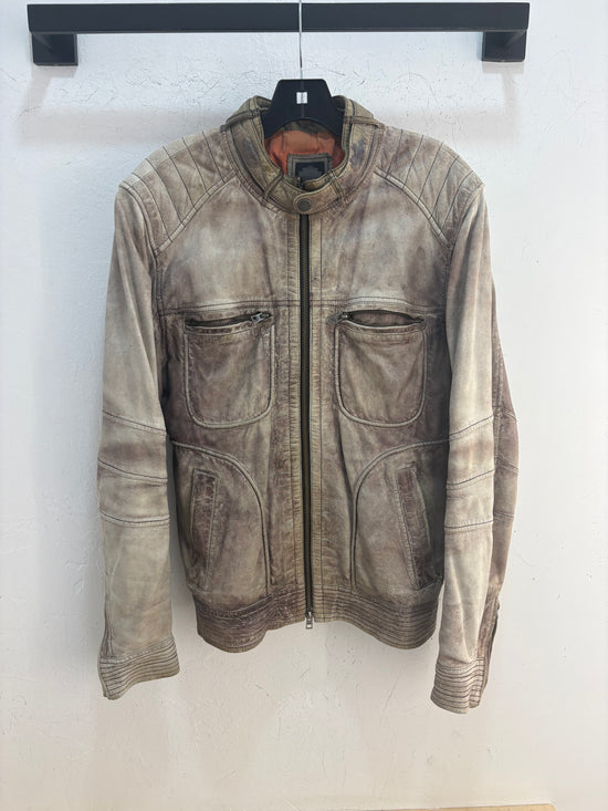 Harley Davidson patina leather jacket - size M