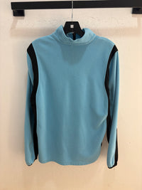 Y2k Nike baby blue 1/4 zip fleece - size M