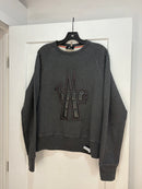 Moncler Grenoble big logo crewneck - size M