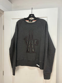 Moncler Grenoble big logo crewneck - size M
