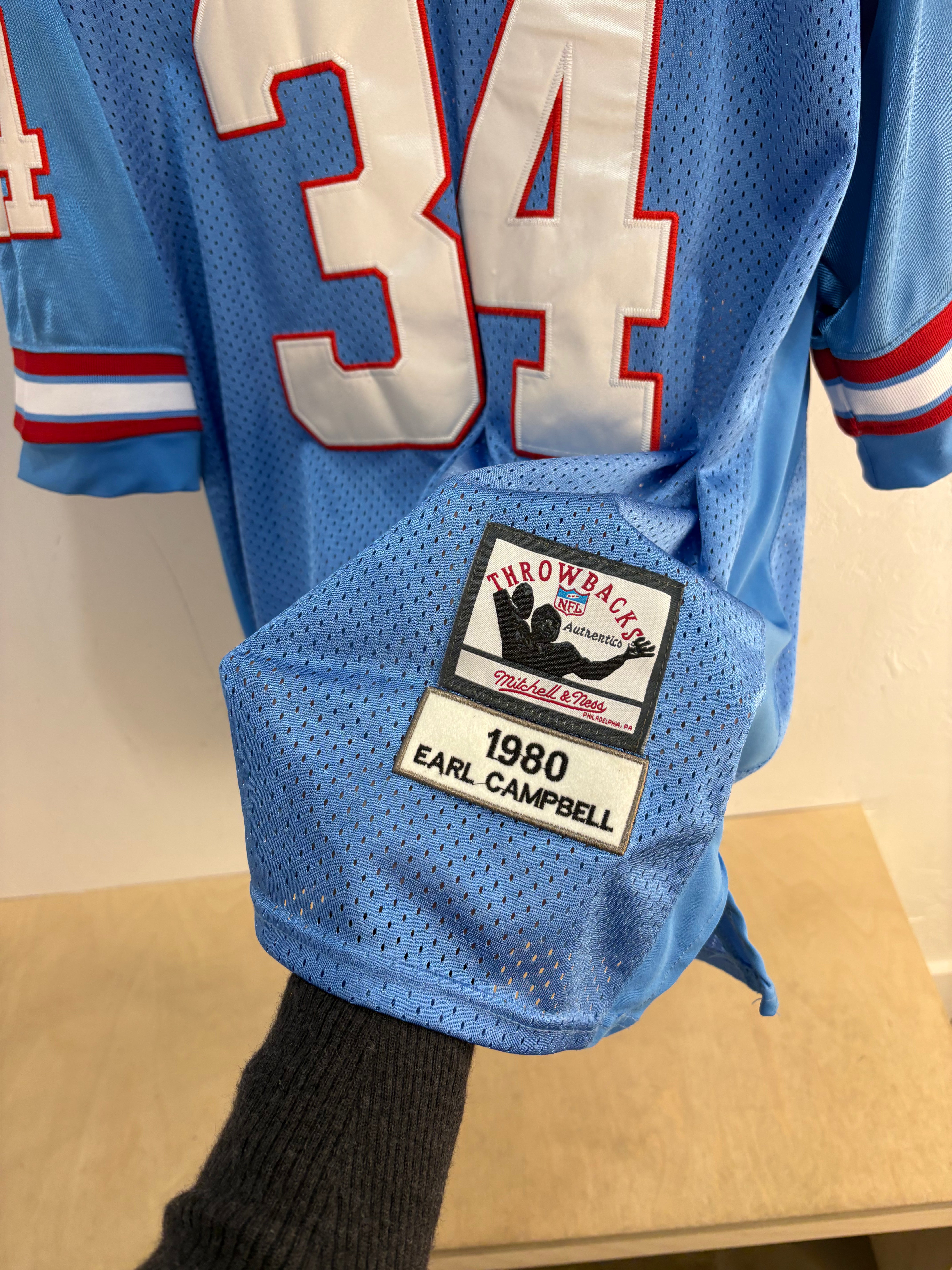 Mitchell & Ness Campbell oilers retro jersey bootleg - size XL