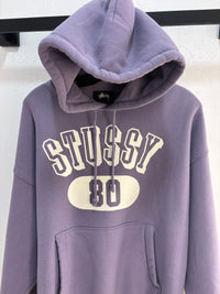 New Stussy 80 purple hoodie - size M