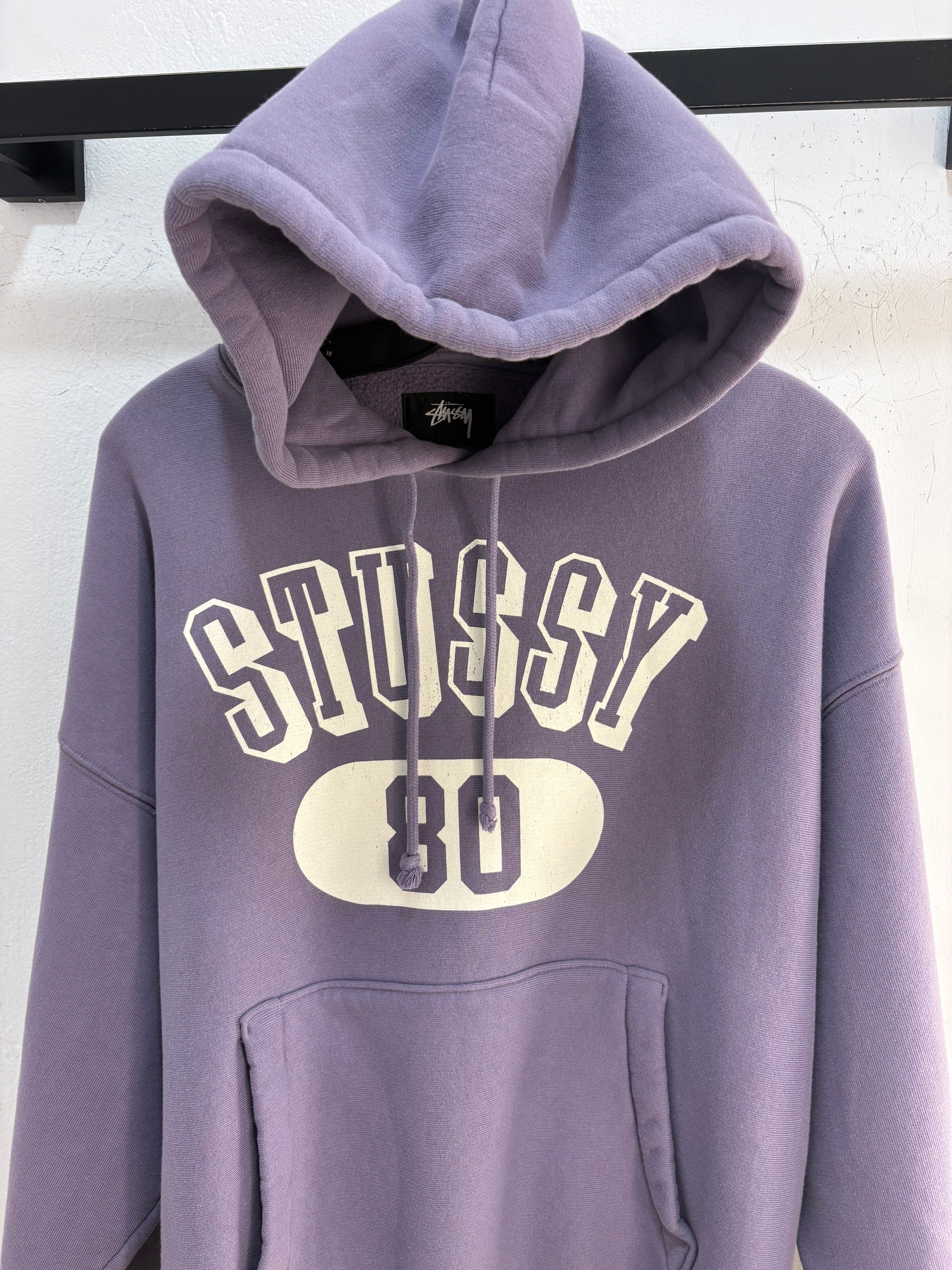 New Stussy 80 purple hoodie - size M