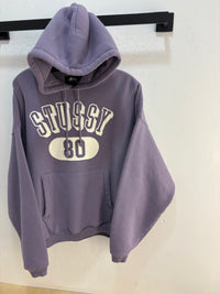 New Stussy 80 purple hoodie - size M