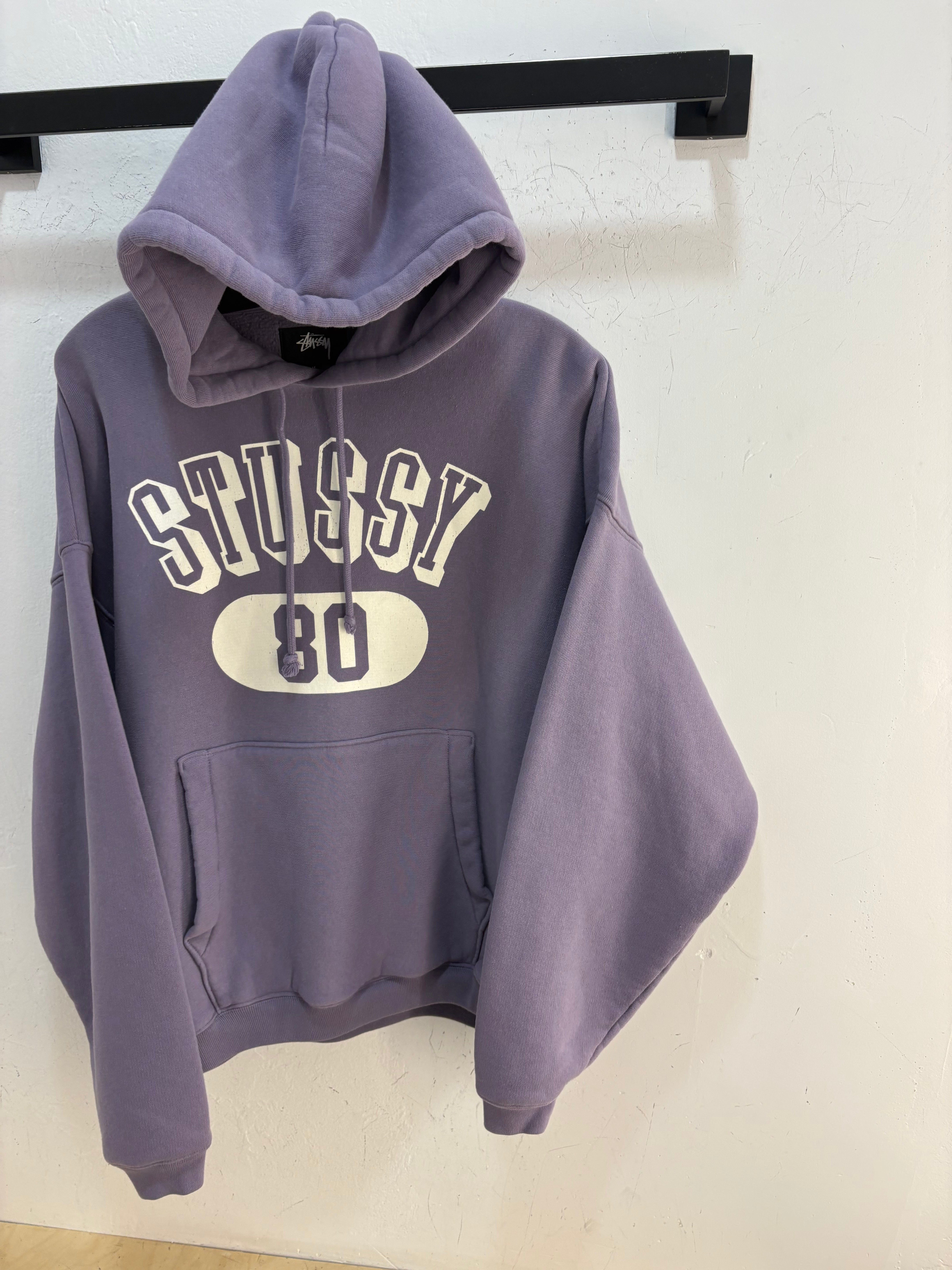 New Stussy 80 purple hoodie - size M
