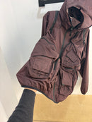 Nocta cargo burgundy jacket - size XXL
