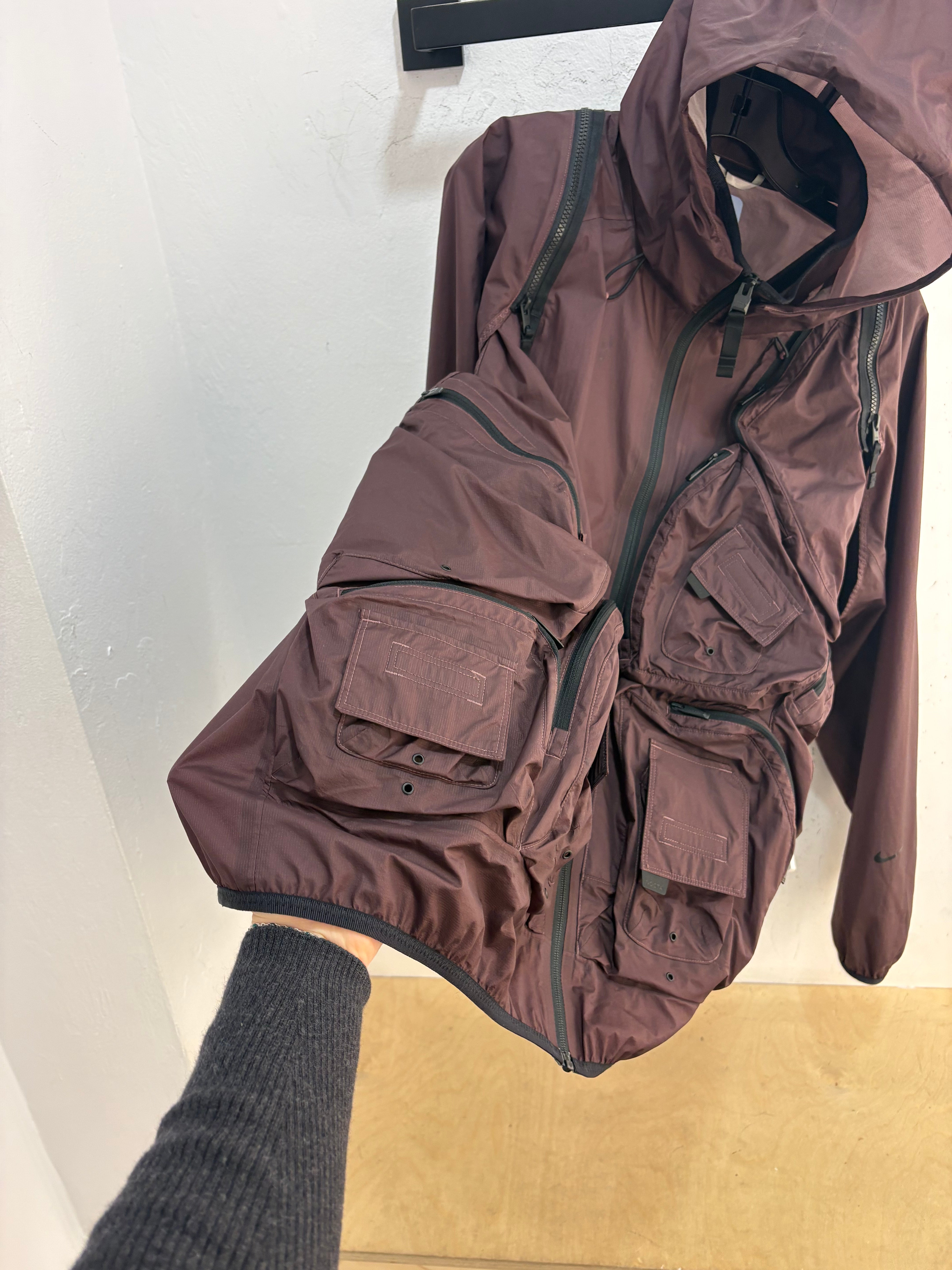 Nocta cargo burgundy jacket - size XXL