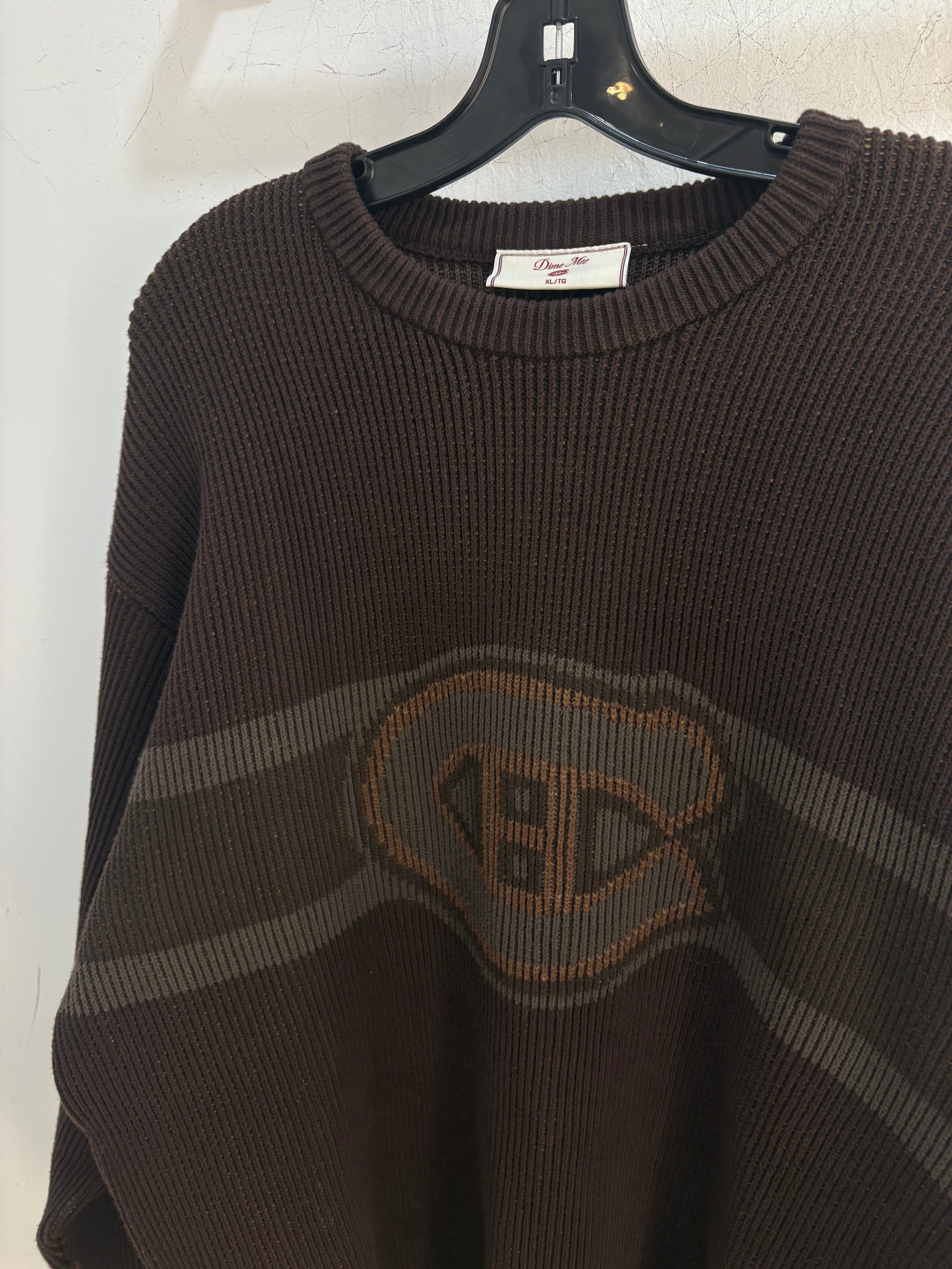 New Dime x Canadiens brown heavy knit - size XL