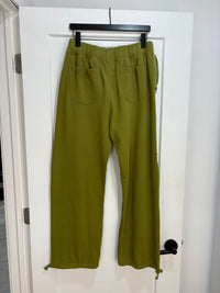 Pierre Bassene green fingerprint sweatpants - size XL