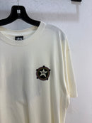 New Stussy Star beige tee - size XL