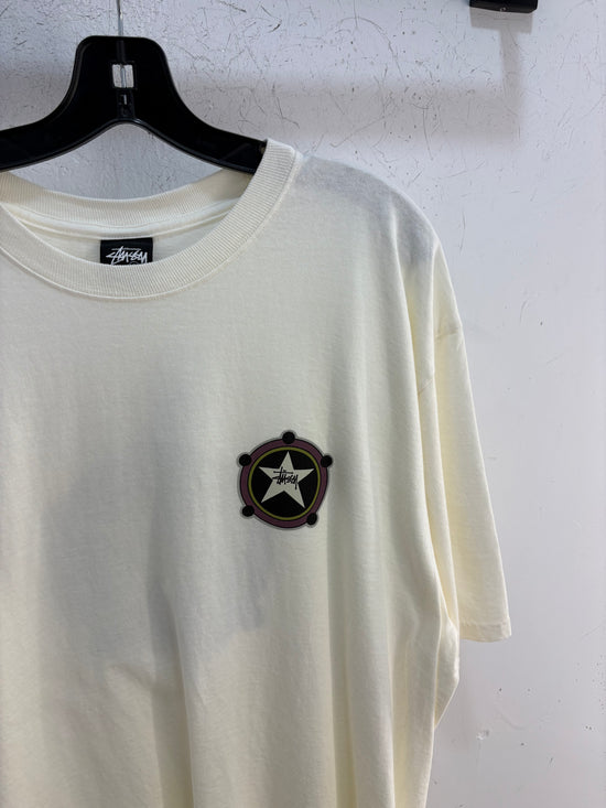 New Stussy Star beige tee - size XL