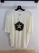 New Stussy Star beige tee - size XL