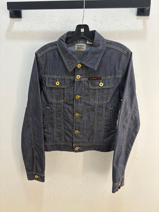 Y2k parasuco denim jacket - size L womens