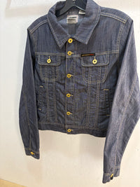Y2k parasuco denim jacket - size L womens