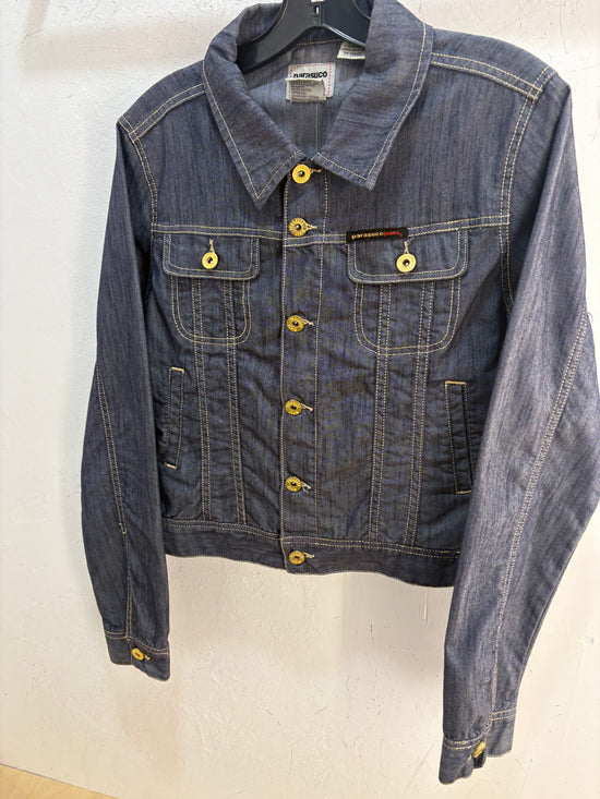 Y2k parasuco denim jacket - size L womens