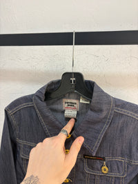 Y2k parasuco denim jacket - size L womens
