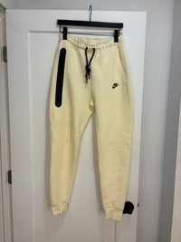 Nike tech cream sweatpants - size S