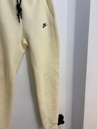 Nike tech cream sweatpants - size S