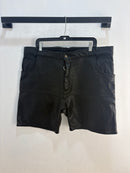 90s screaming eagle leather shorts - size XL
