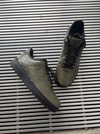 New Nike AF1 croco green - size 10.5