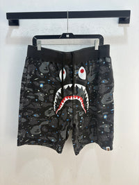 Bape Shark galaxy camo shorts - size XXL