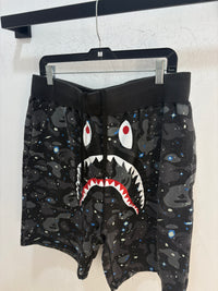 Bape Shark galaxy camo shorts - size XXL