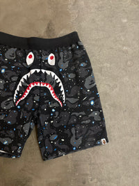 Bape Shark galaxy camo shorts - size XXL
