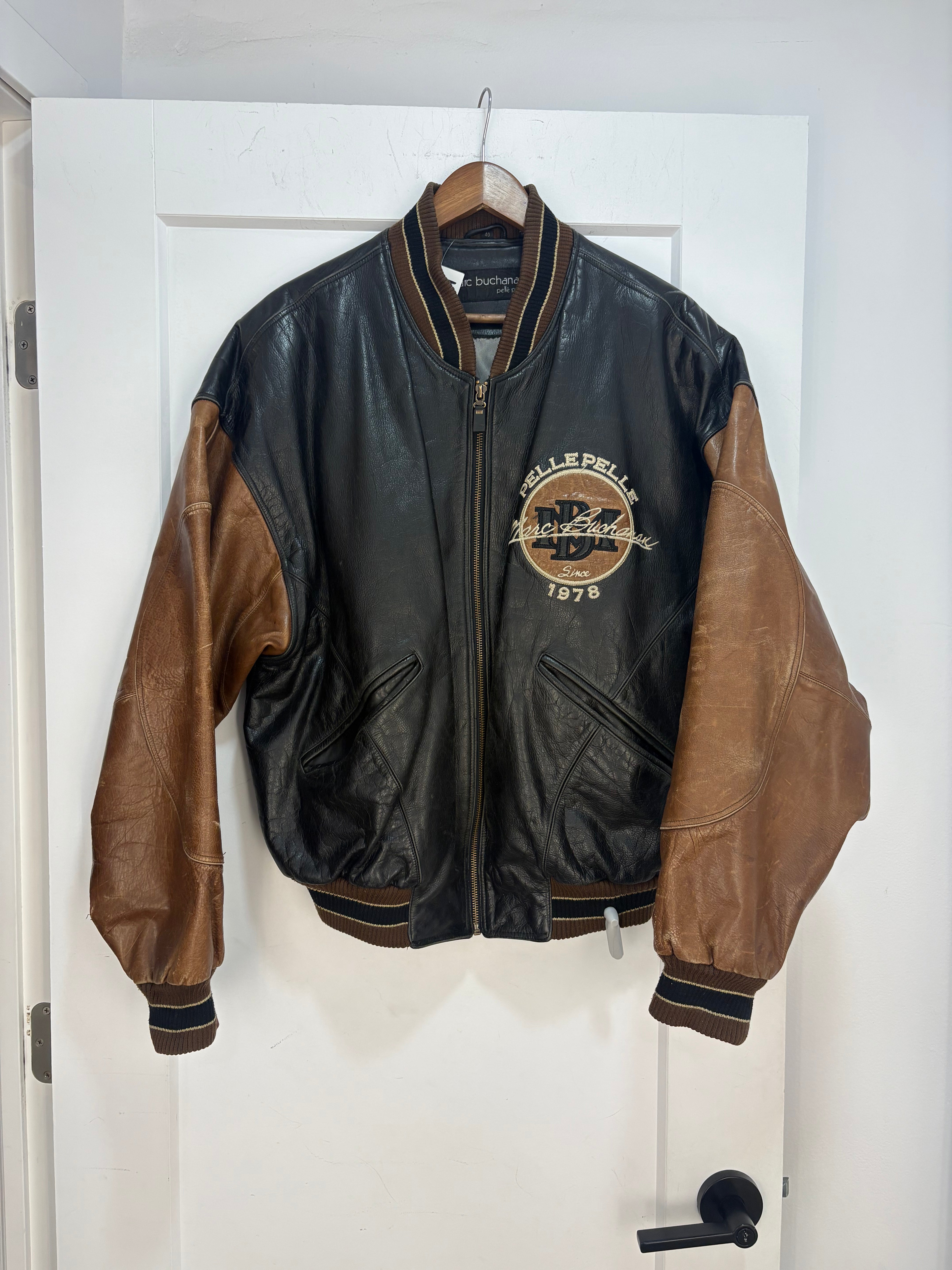 Pelle Pelle B/B leather jacket - size L