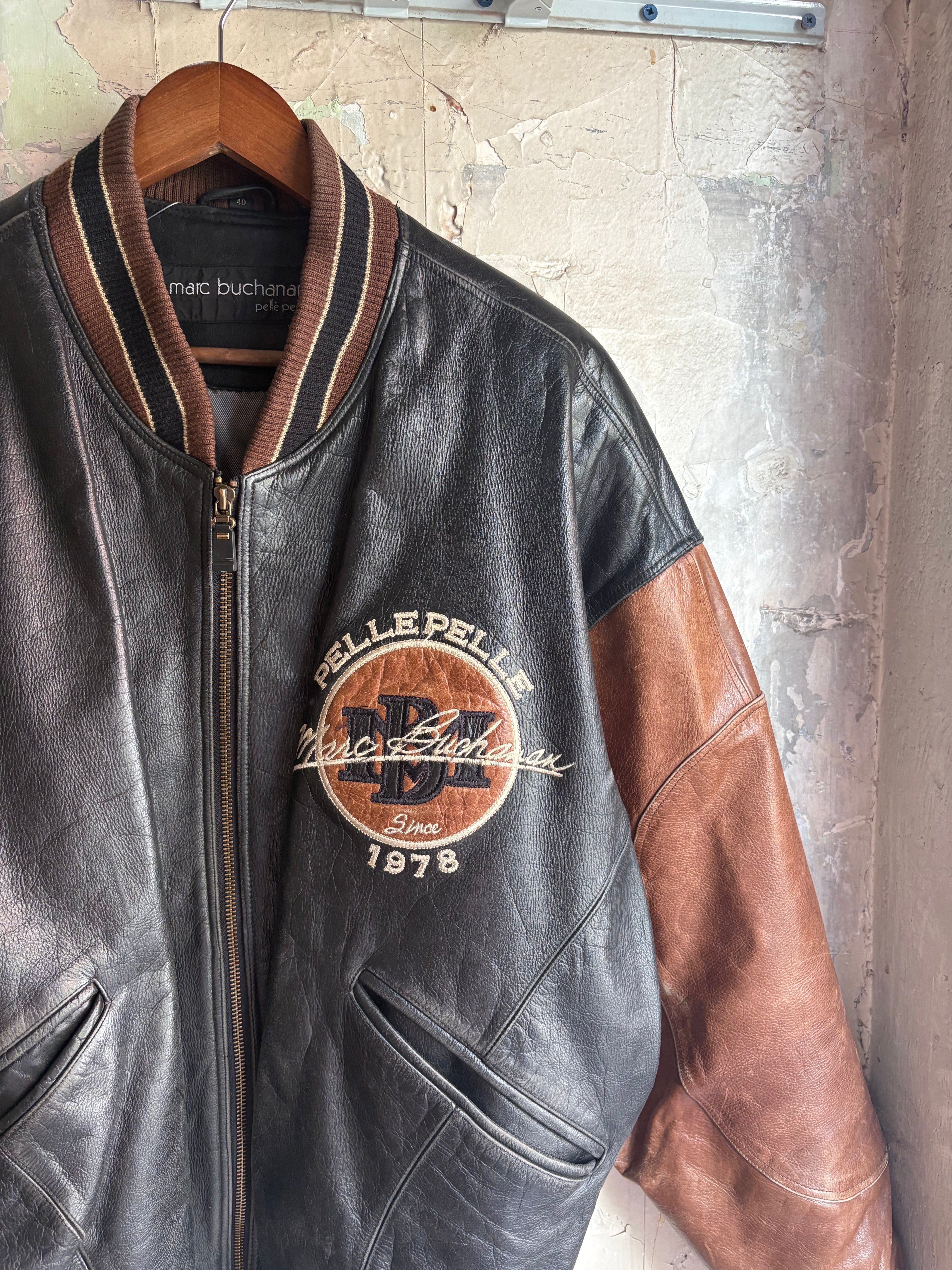 Pelle Pelle B/B leather jacket - size L