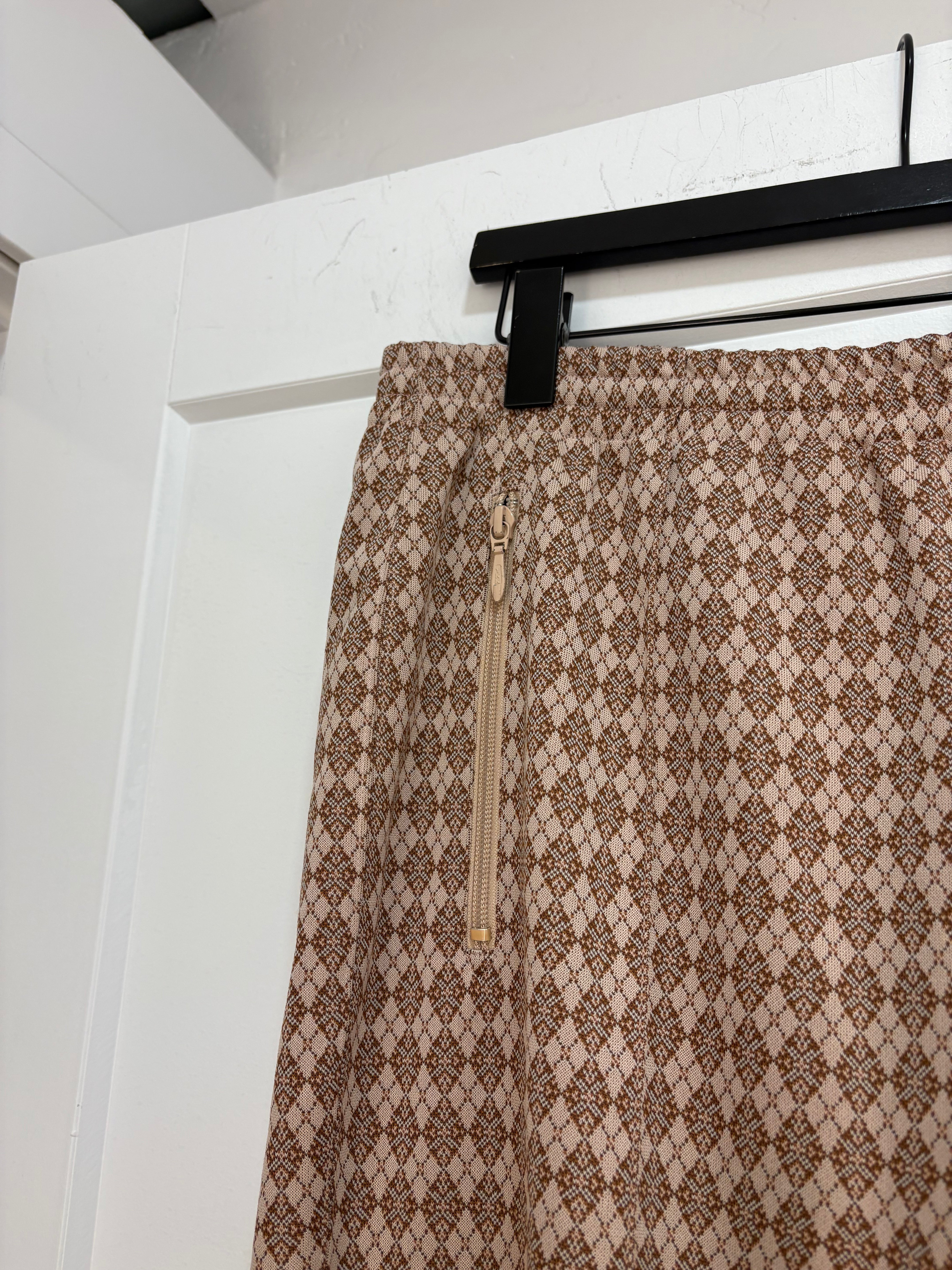 Needles Tan pattern trackpants - size L