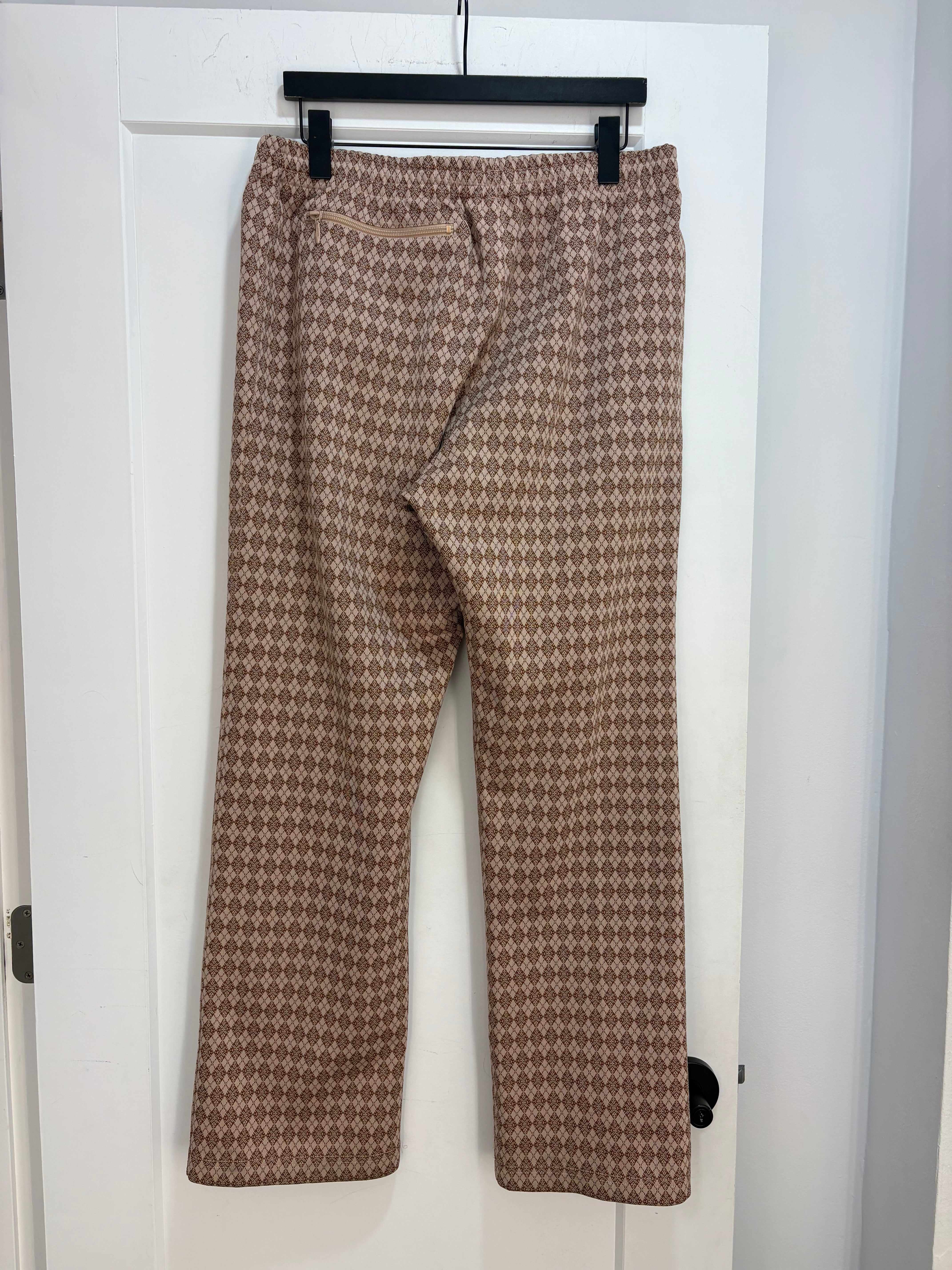 Needles Tan pattern trackpants - size L