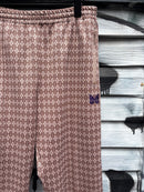 Needles Tan pattern trackpants - size L
