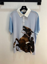 Stussy X Wales Bonner horse polo - size S
