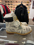 Supreme X MM6 100$ bills timberlands - size 10.5