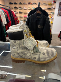Supreme X MM6 100$ bills timberlands - size 10.5