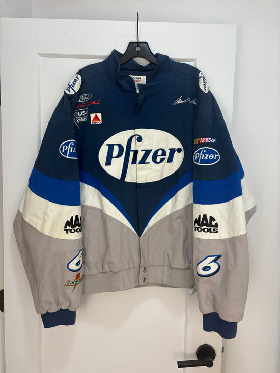 Y2k Pfizer racing jacket - size XXL