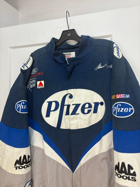 Y2k Pfizer racing jacket - size XXL