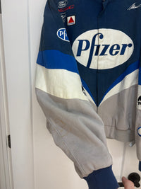 Y2k Pfizer racing jacket - size XXL