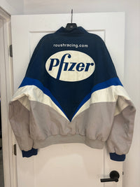 Y2k Pfizer racing jacket - size XXL