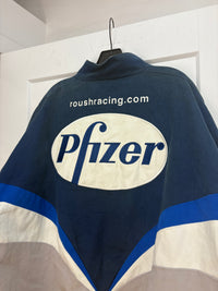 Y2k Pfizer racing jacket - size XXL
