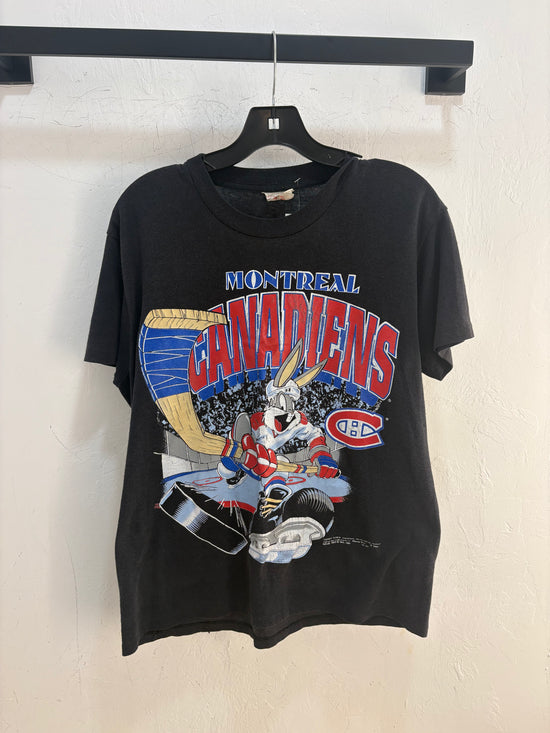 1993 Canadiens Looney tunes tee - size M